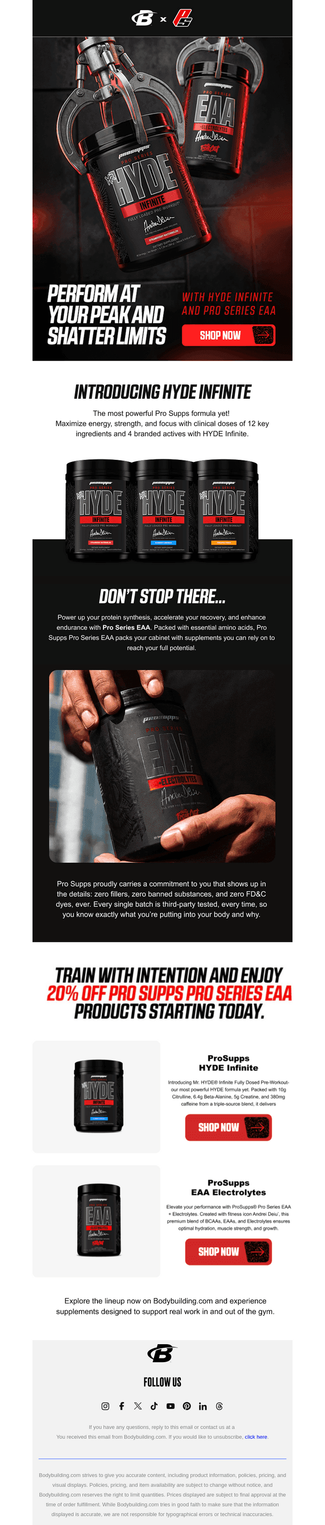 ProSupps Has Entered the Chat 💥