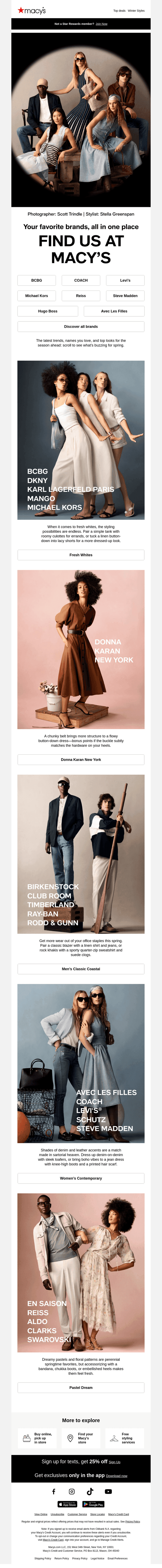 Your favorite brands are all at Macy’s