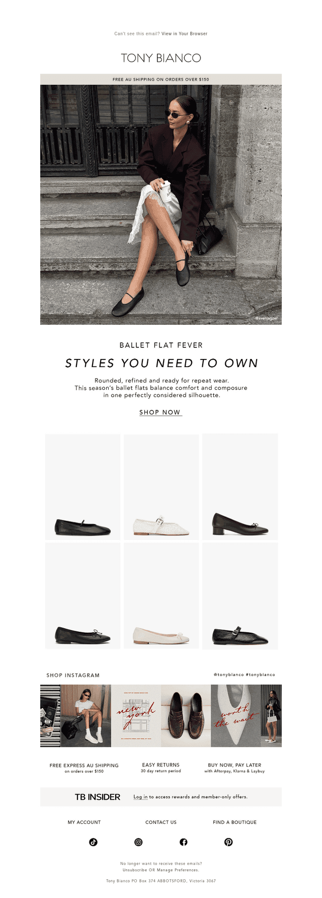 BALLET FLATS FEVER