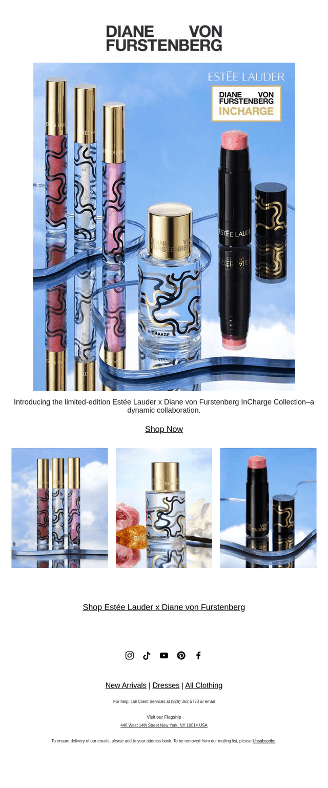 Estée Lauder x Diane von Furstenberg
