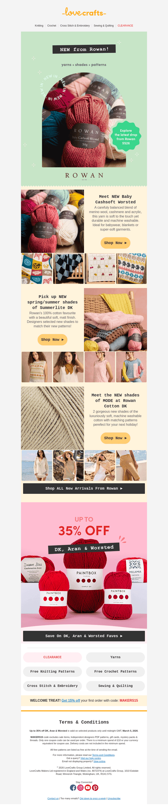 Rowan's SS26 Collection has landed 🌞