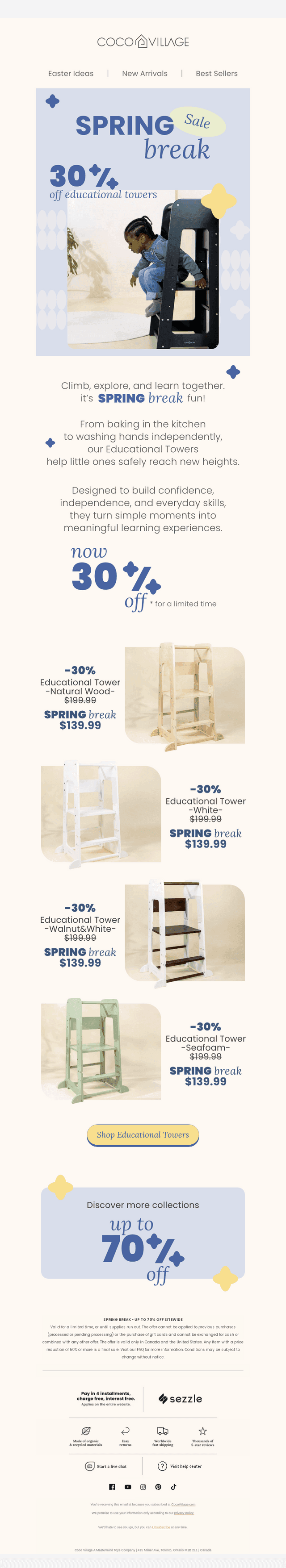 🌞 Educational Towers — 30% OFF