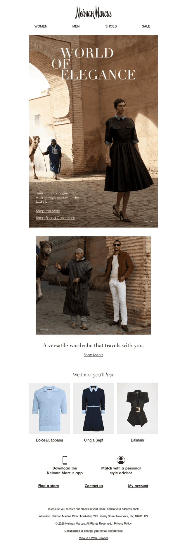 Introducing the spring collections