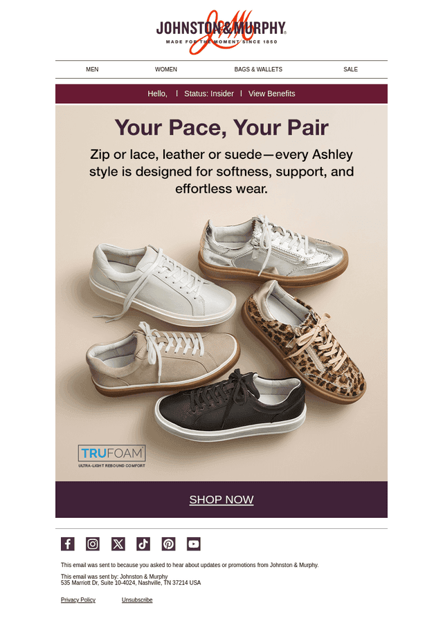 Your Pace, Your Pair