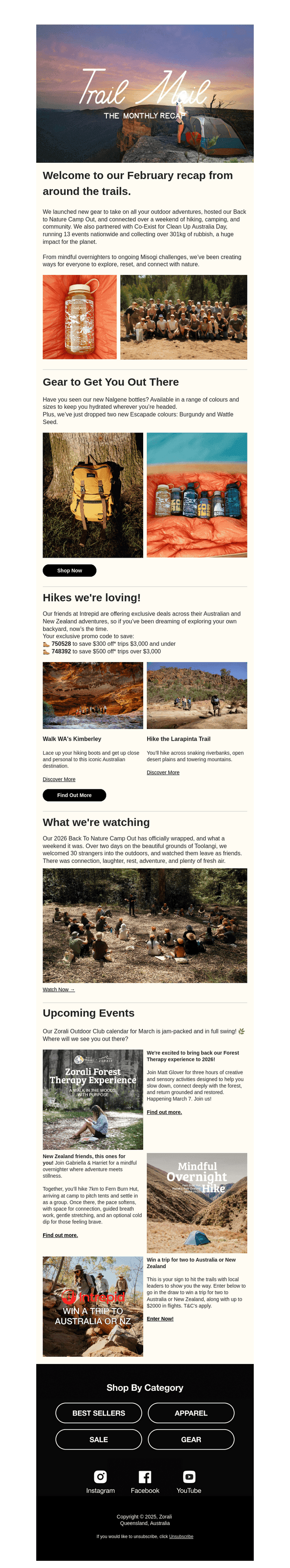 💌 February’s trail highlights →