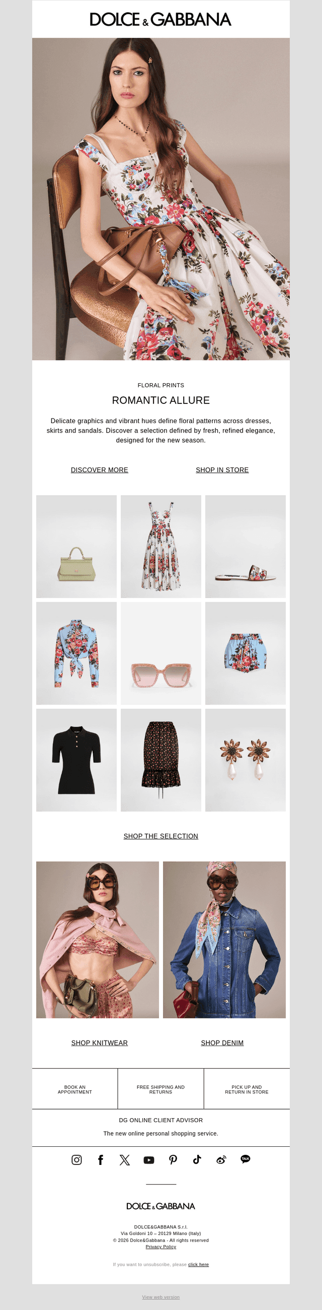 Floral looks