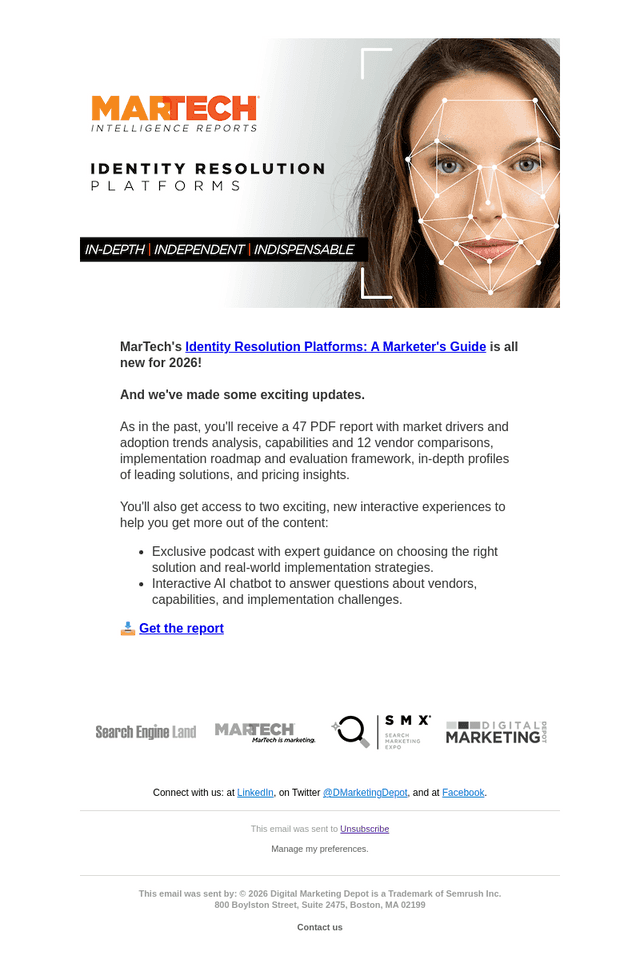 MarTech email from Tue, Mar 3, 2026