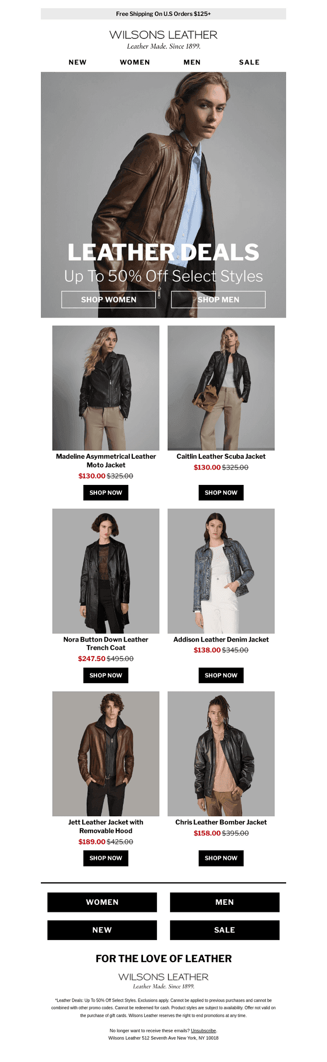 Shop Up to 50% Off Select Styles