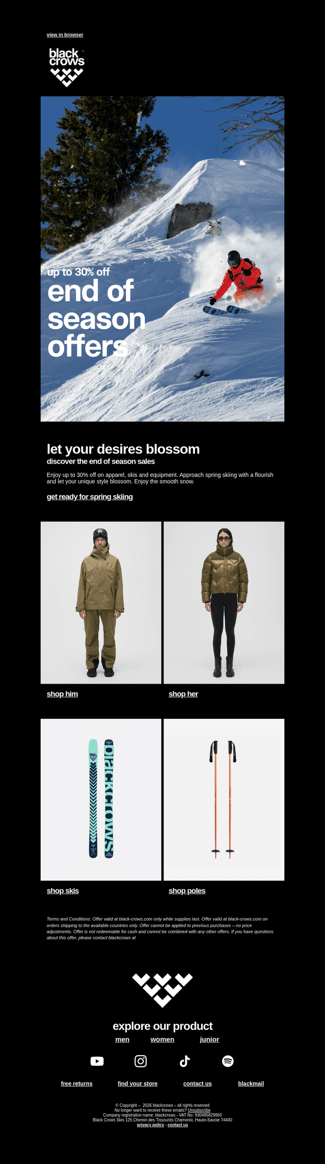 springtime desires – don't miss out