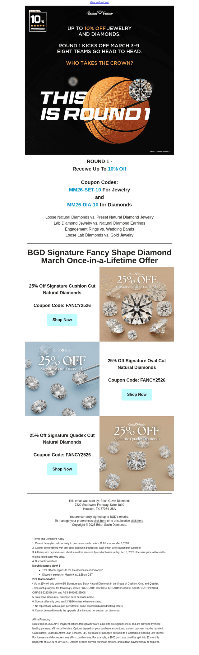 March Diamond Madness Drops Now