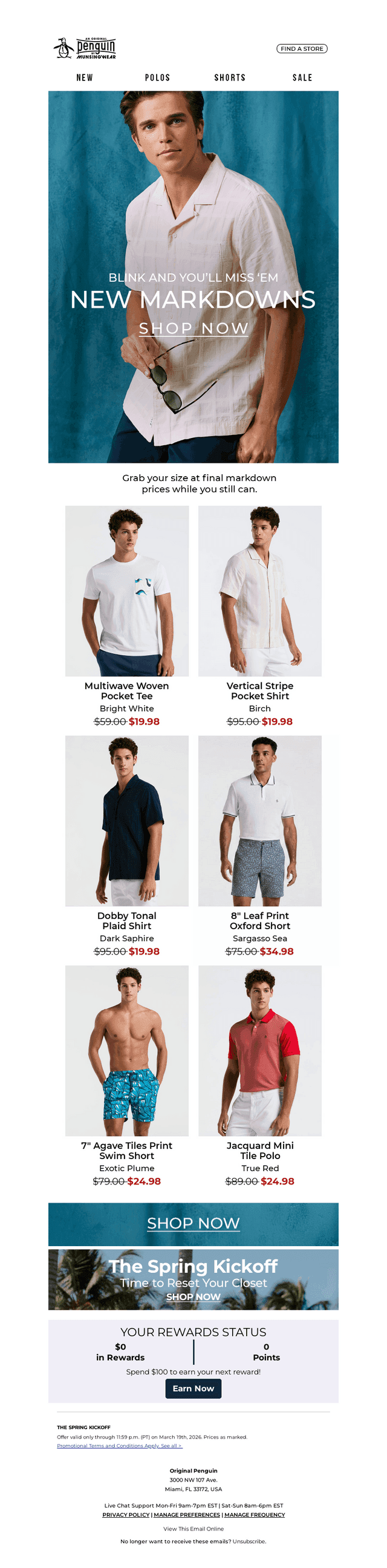 Just Added:❗NEW MARKDOWNS❗