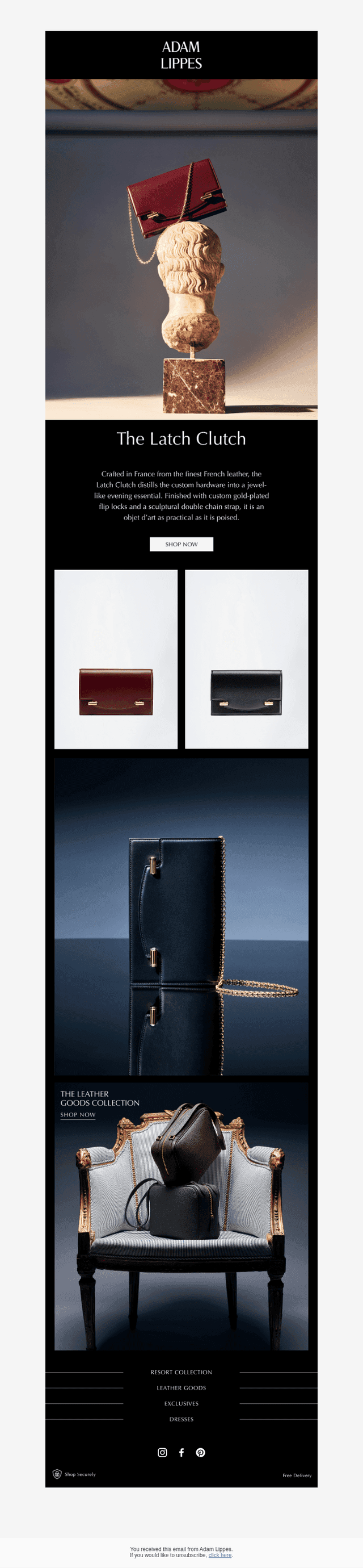 IT bag: the Latch Clutch