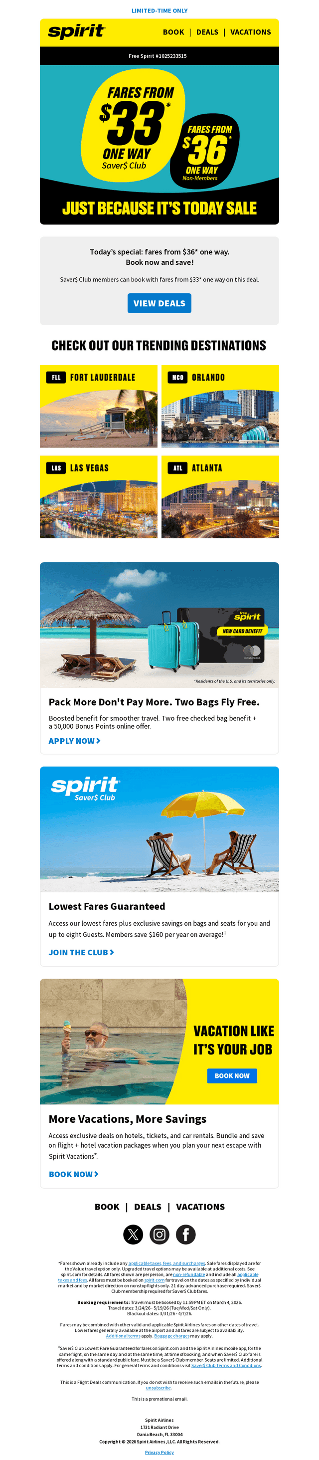 Your $36* fare is waiting