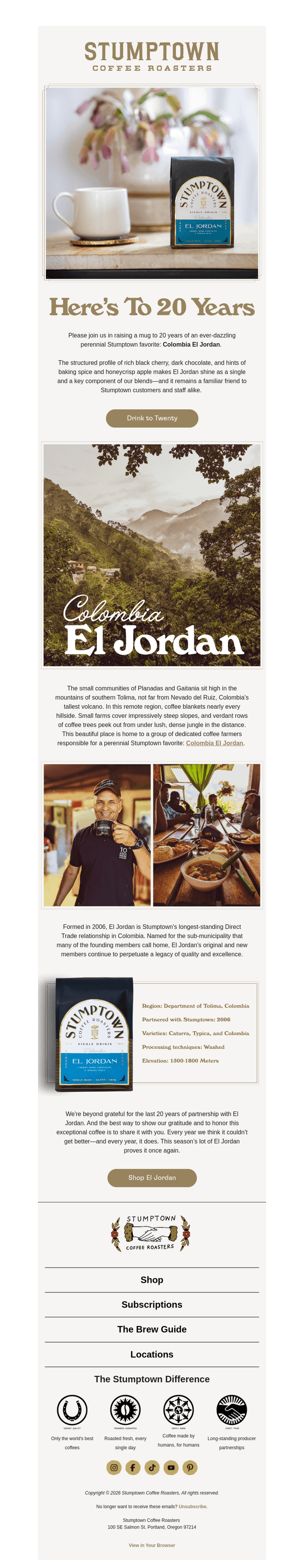 Two decades deep with El Jordan