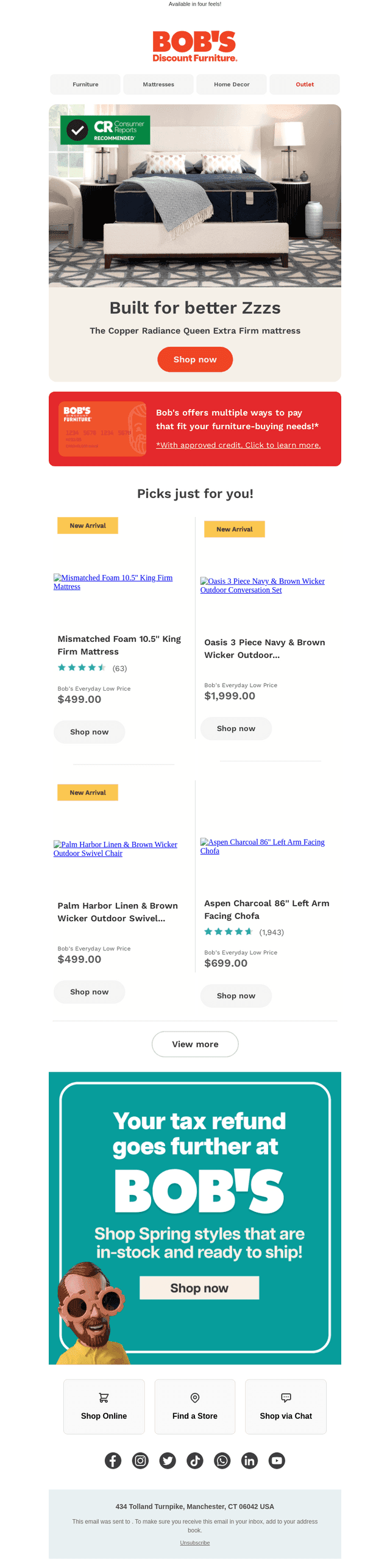 A Consumer Reports recommended mattress