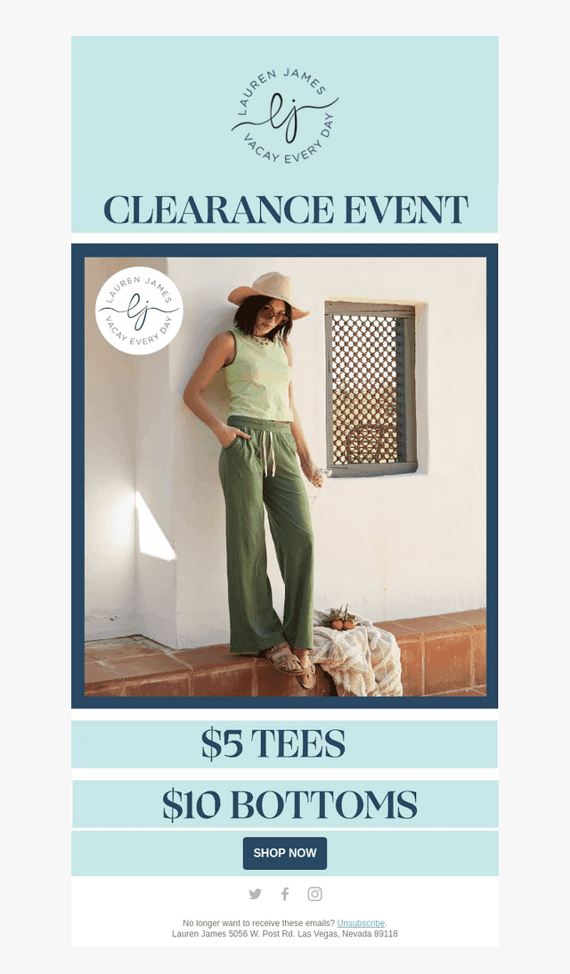 $5 FLASH SALE