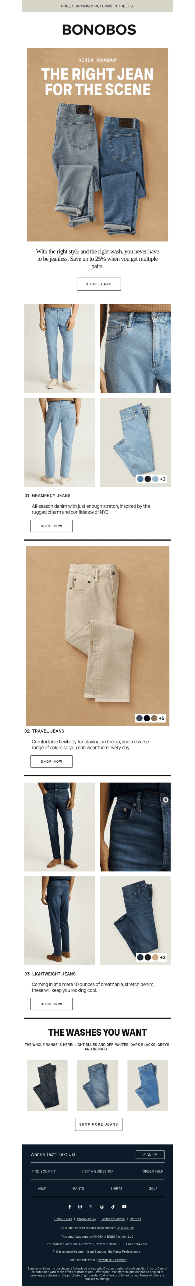 These Three Jeans Cover It All