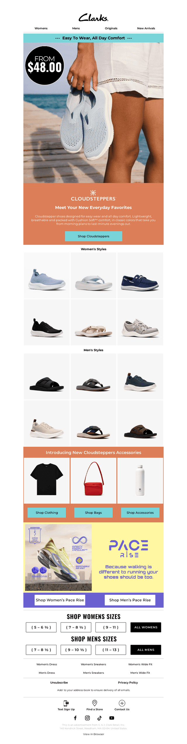 Cloudsteppers® = All-Day, Every-Day Comfort