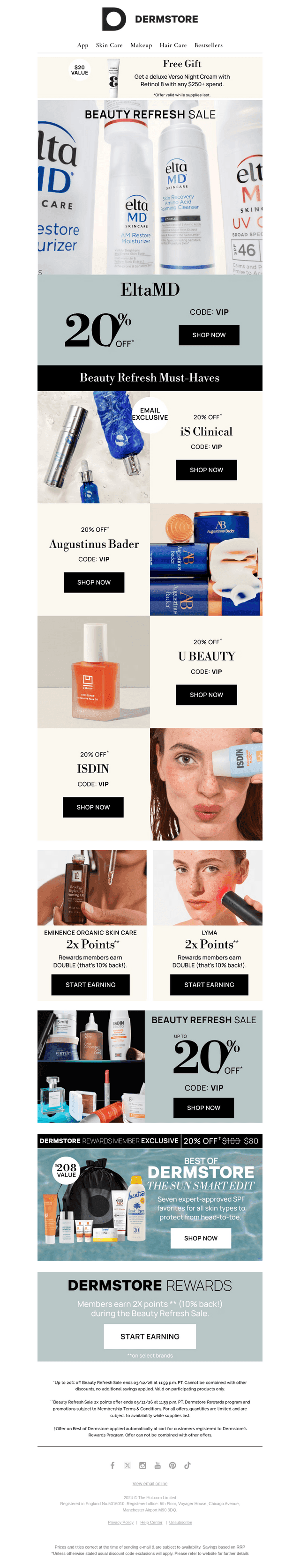 20% Off EltaMD & More to Shop