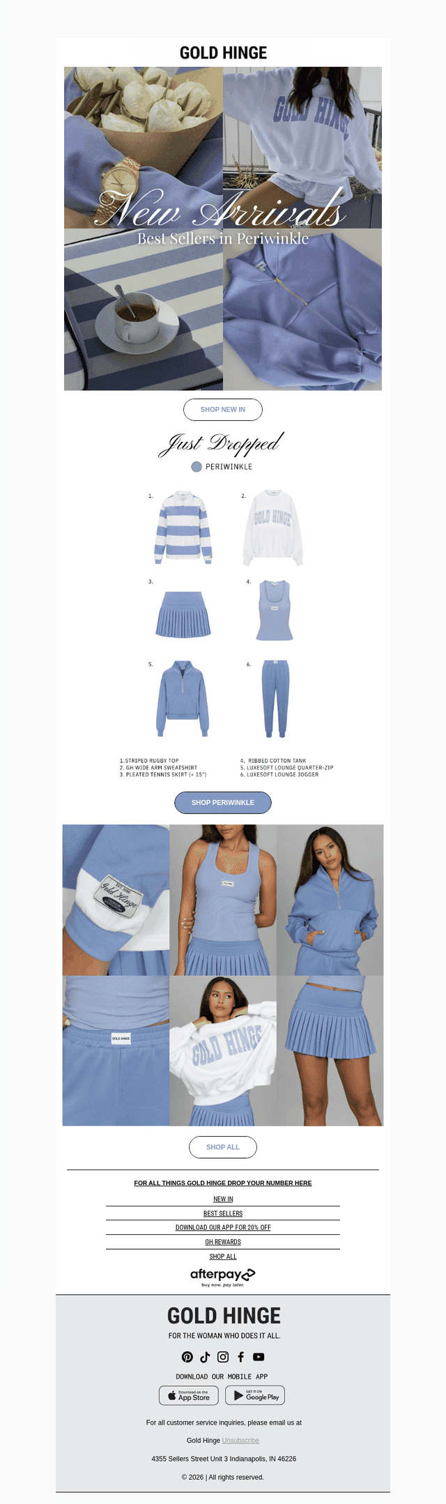 Best Sellers now in PERIWINKLE 🪻