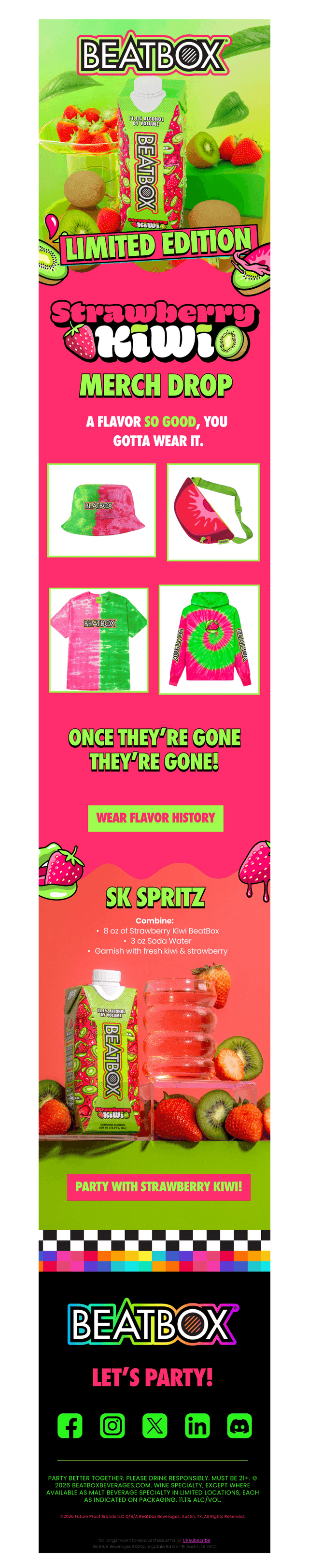 New Flavor, New Fit 🍓🥝