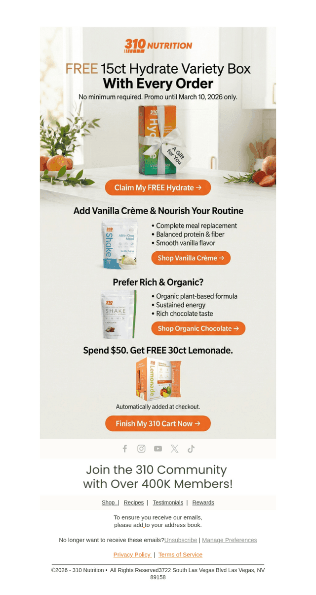 Your FREE Hydrate Box Is Waiting