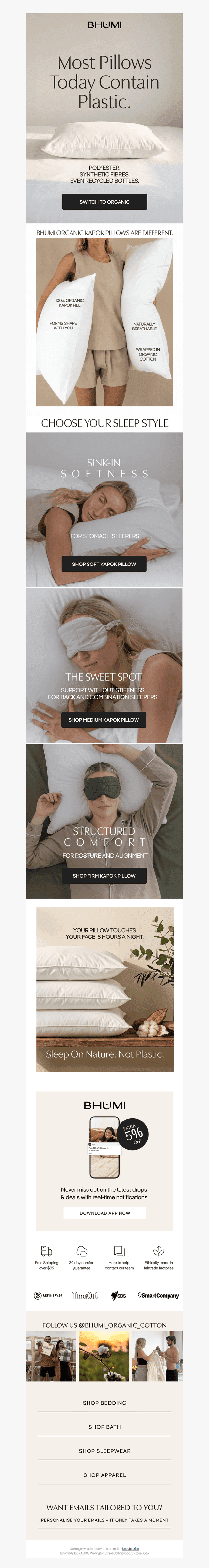 Not all pillows are created equal.