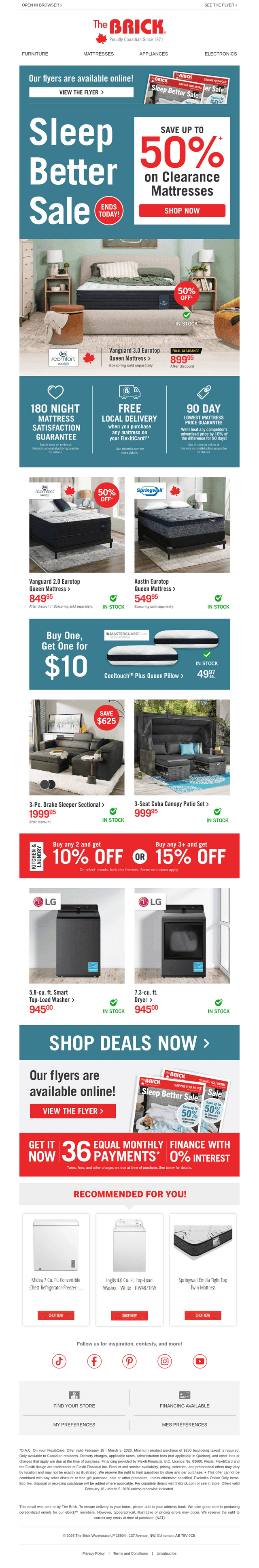 🚨WARNING🚨 Sleep Better Sale Ends Soon