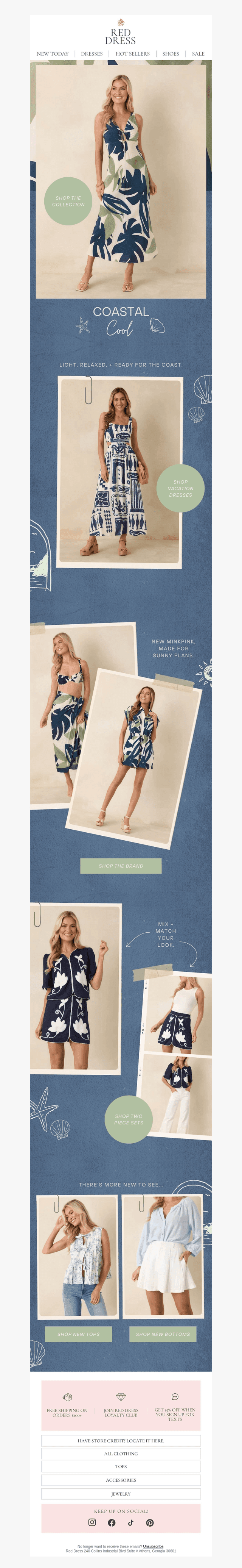 Step Into Something New (& Coastal Cool)