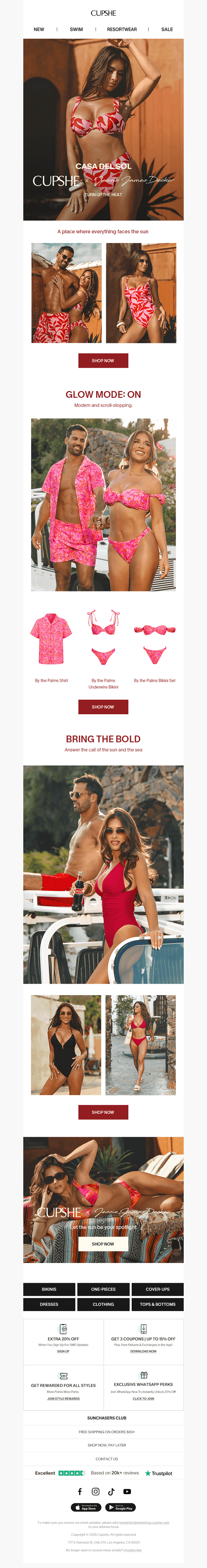 NEW Drop: Cupshe x Jessie James Decker