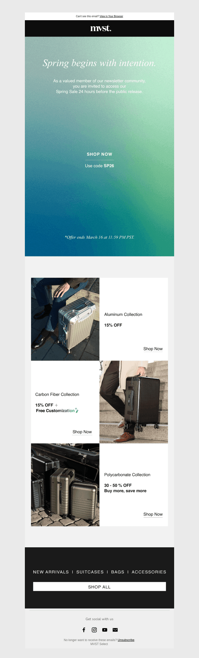 Private Access: Spring Sale Begins Now