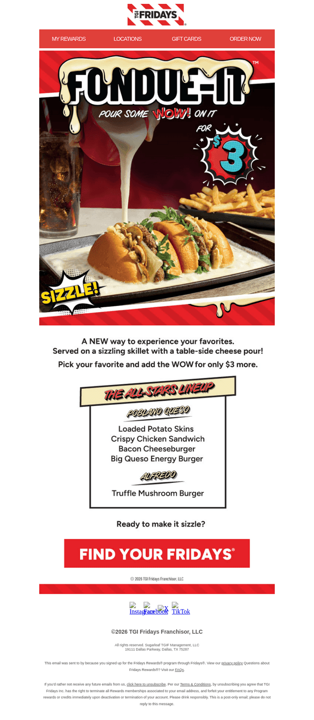 Add the Cheese Pour 🔥 Just $3