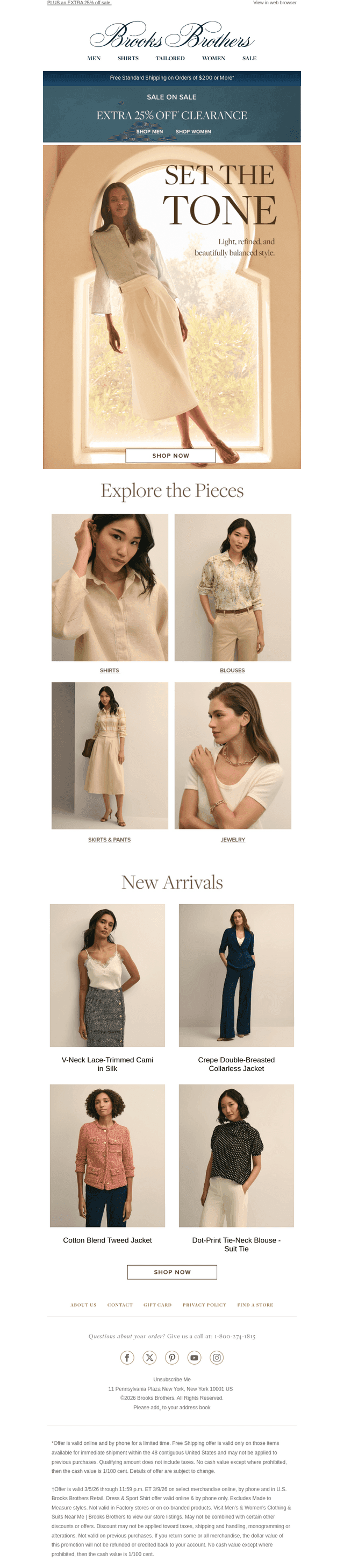 A look for every spring moment.