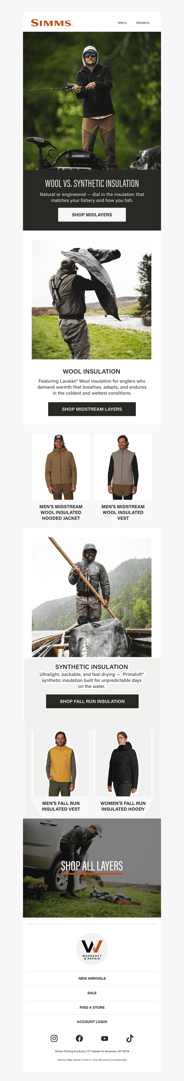 Fishing longer starts with dressing smarter