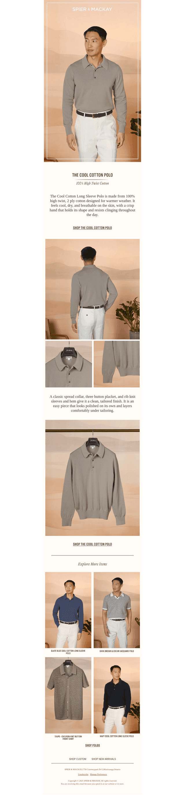 The Cool Cotton Polo