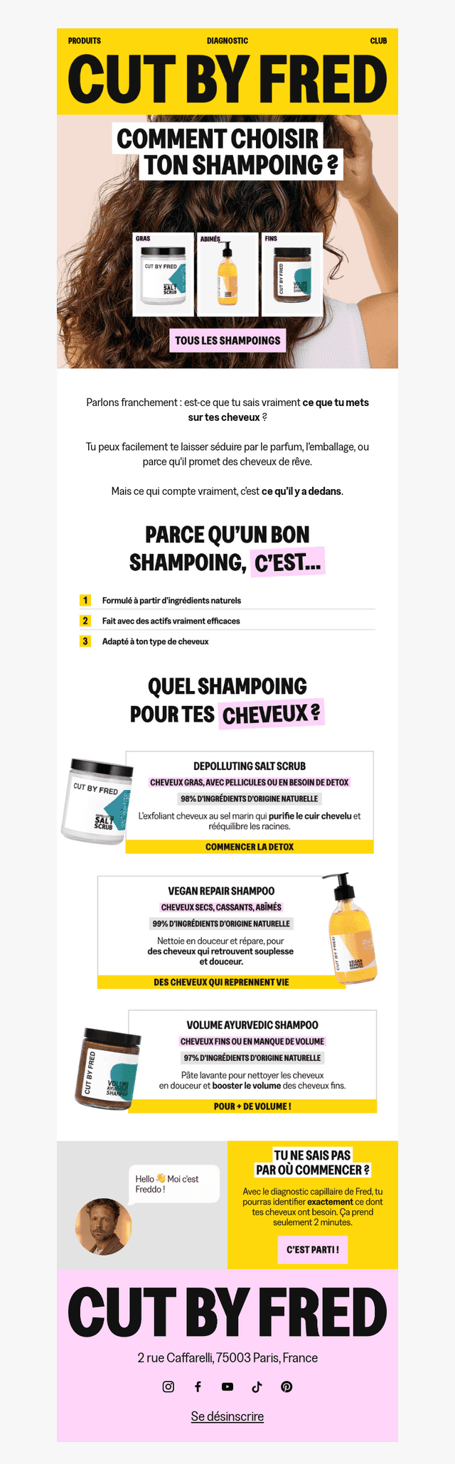 Tu te trompes de shampoing