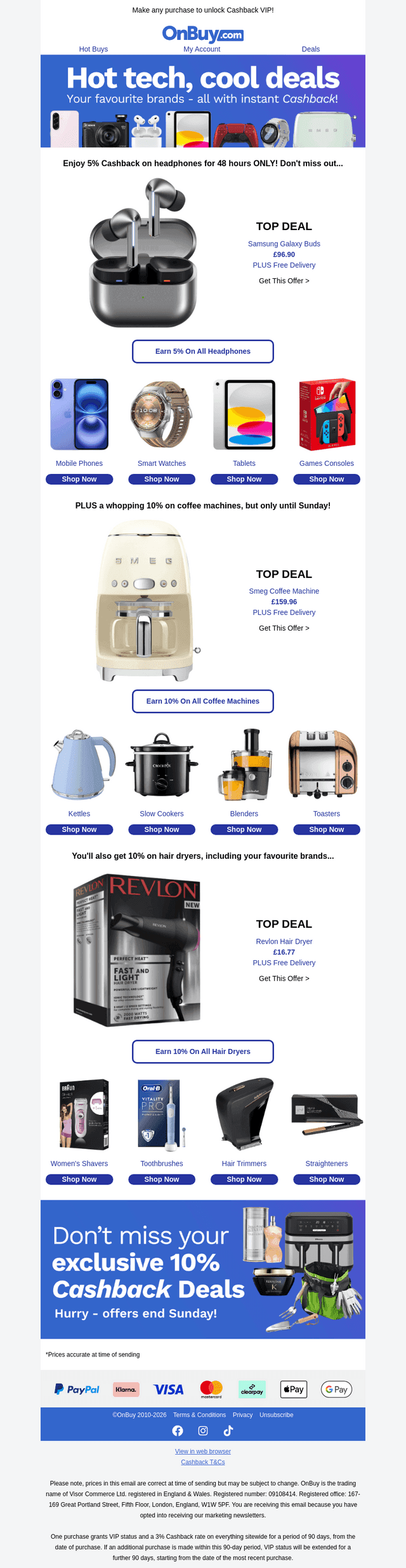 🚨 48-hour tech offers! 🚨