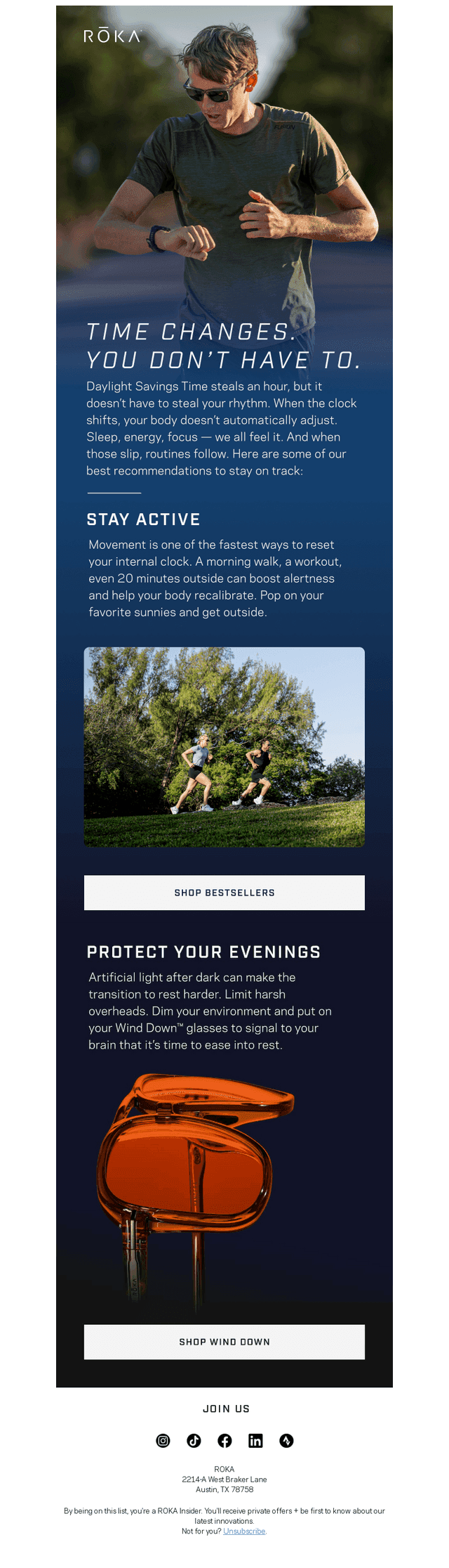 Roka Sports email from Fri, Mar 6, 2026