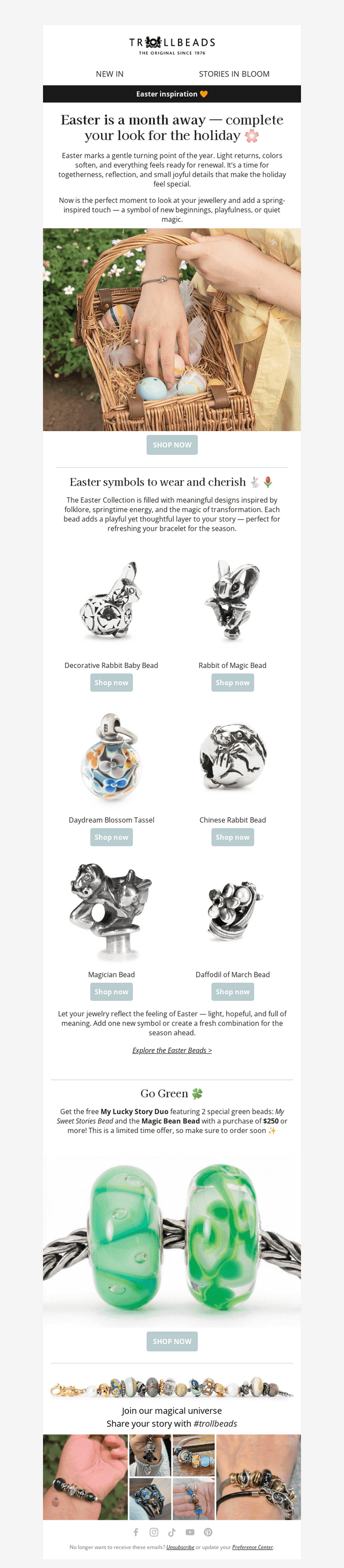 Trollbeads email from Fri, Mar 6, 2026