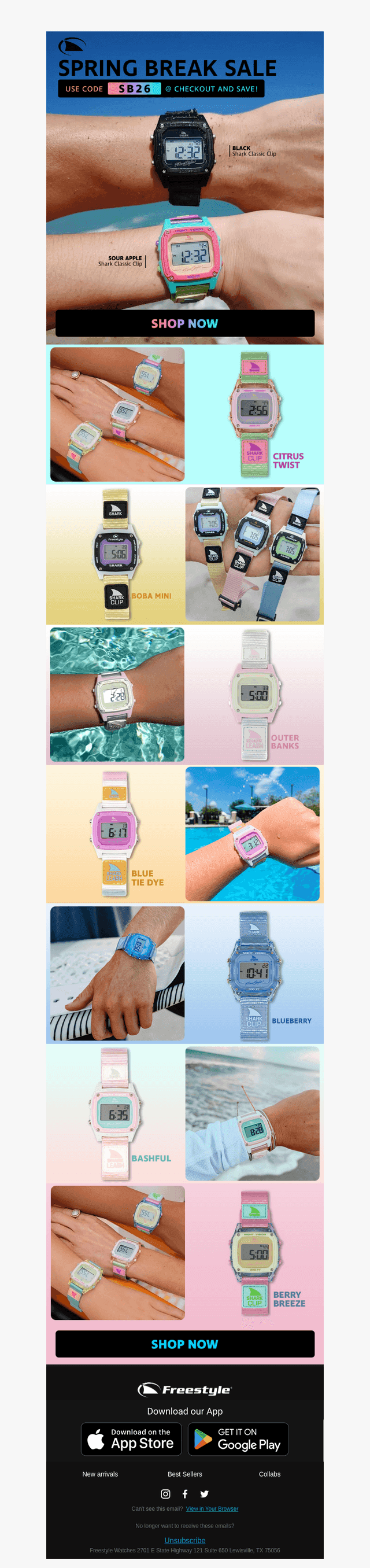Spring Break Sale Is Live!