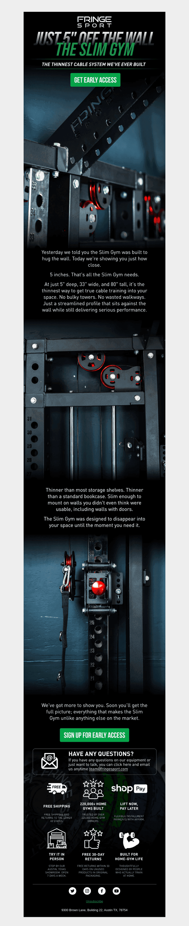 The Thinnest Cable System We've Ever Built