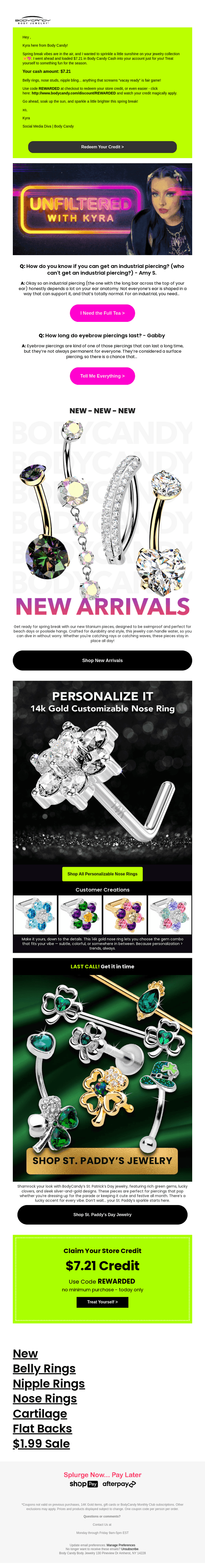 Who can't get an industrial piercing?