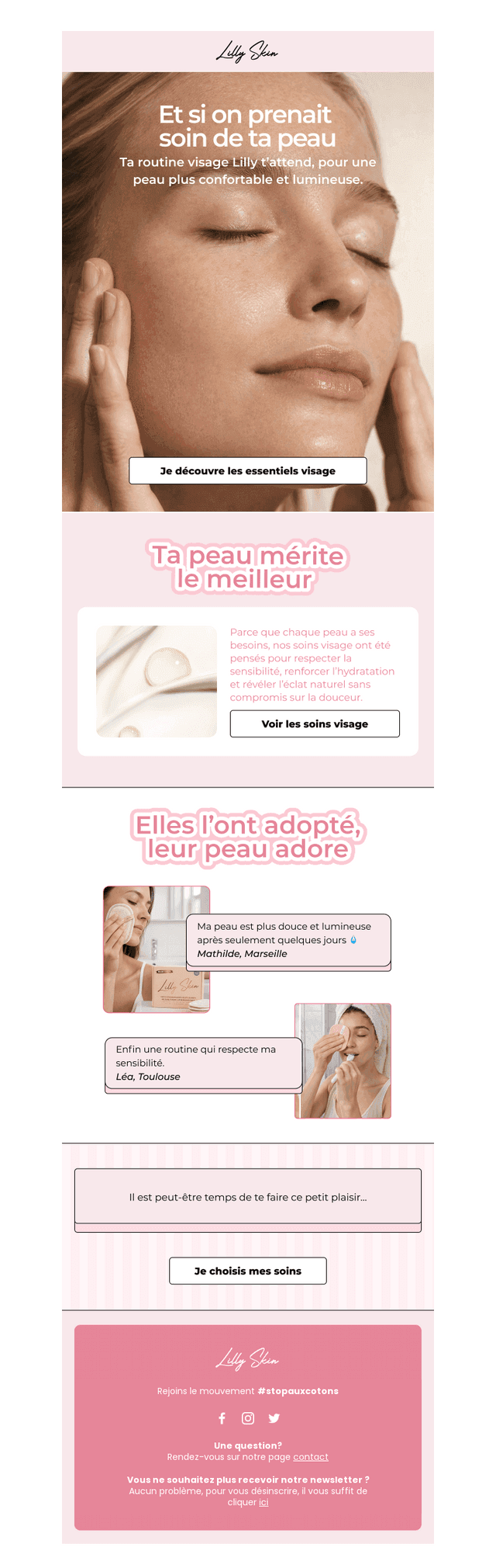 Redécouvrez nos soins Lilly 🤍