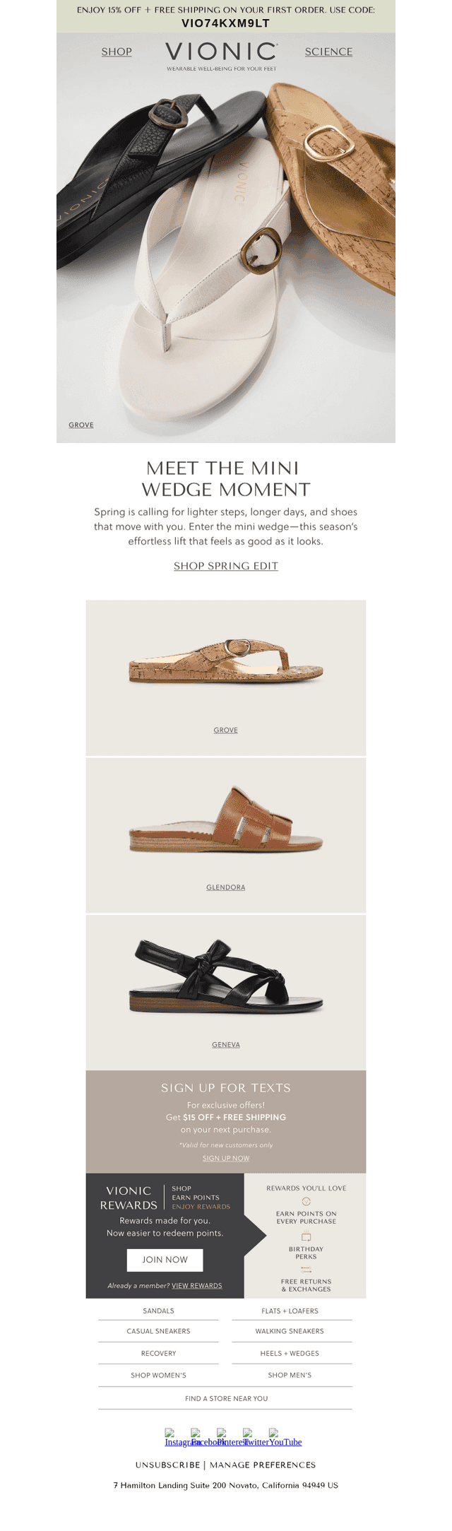 Spring Style Spotlight: Mini Wedge Sandals