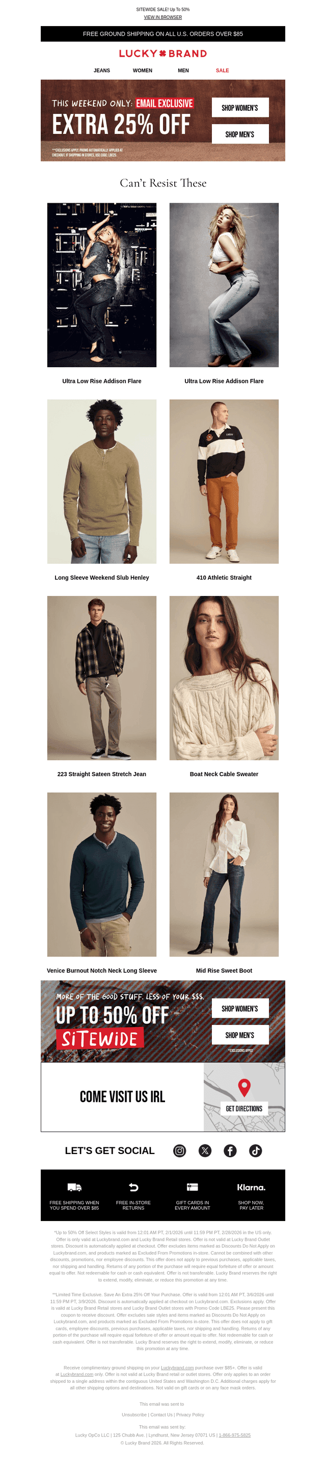 ⏰ Spring Forward With Extra 25% Off, Even NEW Styles
