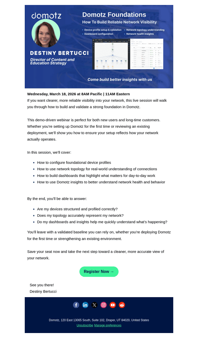 How to build reliable network visibility