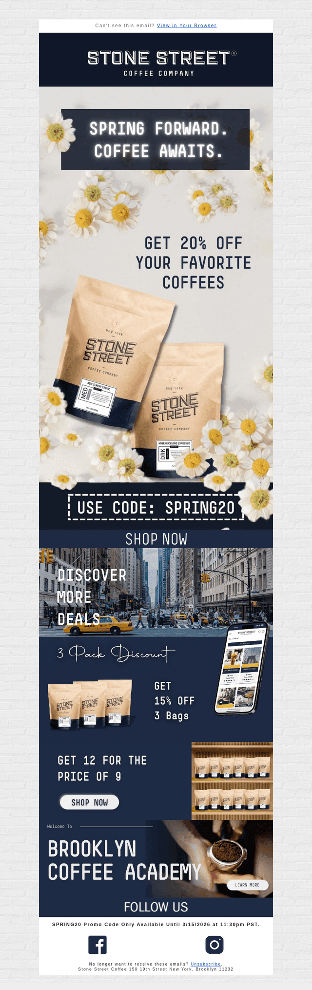 🌸 20% OFF Spring Forward Sale is Live!