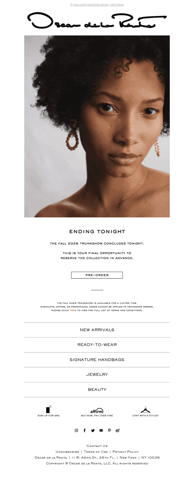 Ends Tonight: Reserve Fall 2026 in Advance