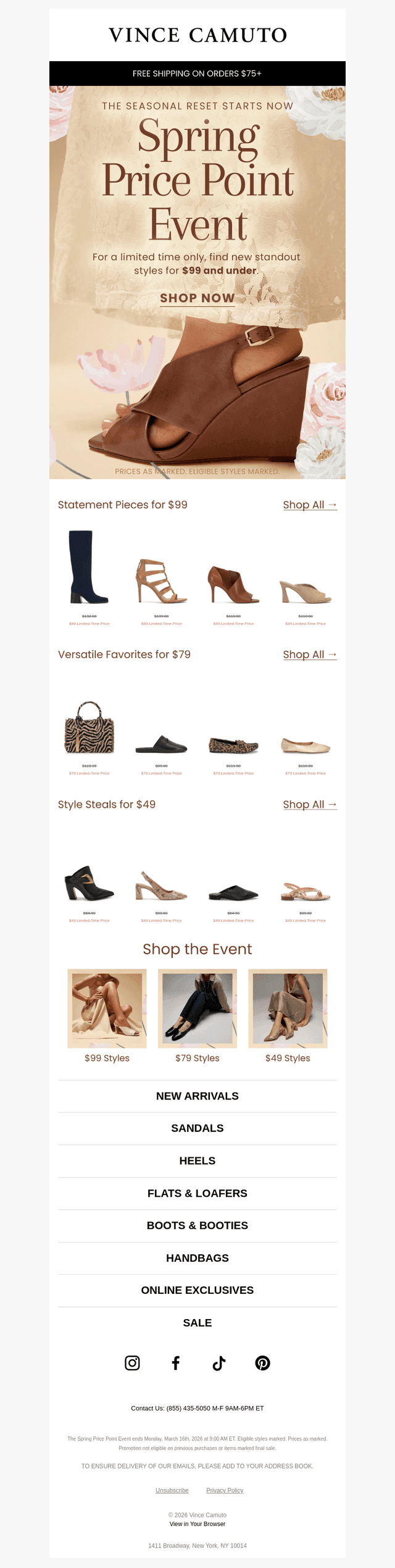 Fresh Styles for $49?