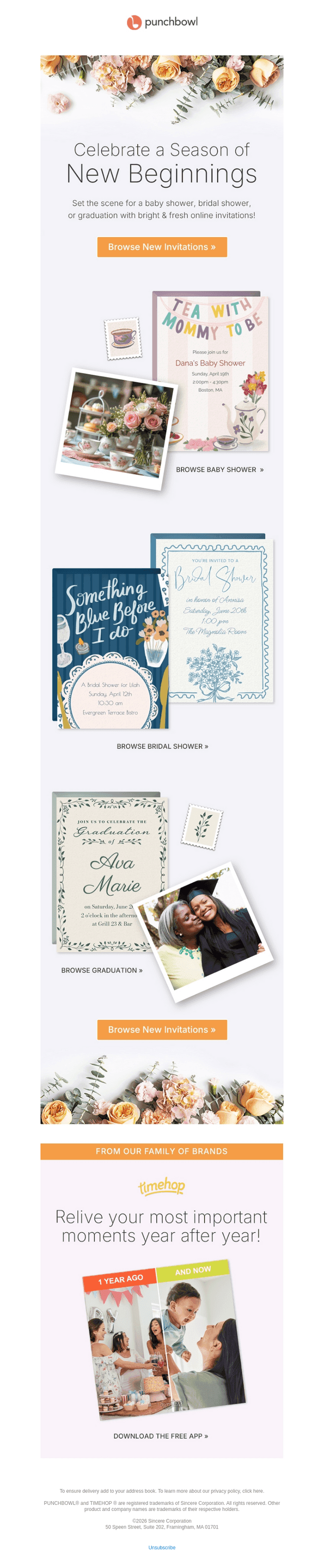 New Invitations for New Beginnings 🌷